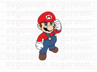 96+ Mario SVG free download : Cricut cutting files